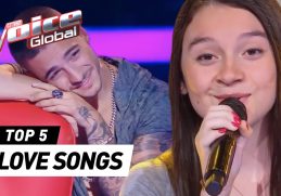 BEST LOVE SONGS in The Blind Auditions of The Voice Kids | VALENTINE'S DAY special