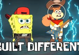 BUILT DIFFERENT Feat. Sandy Cheeks (Rap Music Video)