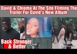 Davido and Chioma latest news. David & Chioma At The Site Filming  David's New Album Timeless