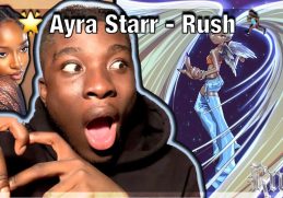 E DEY RUSH🔥| AYRA STARR - RUSH 🏃🏾‍♀️(Lyric Video) REACTION | UK🇬🇧 (Ayra's First 2022 Song🤍)