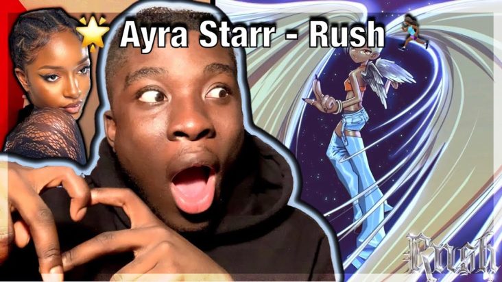 E DEY RUSH🔥| AYRA STARR - RUSH 🏃🏾‍♀️(Lyric Video) REACTION | UK🇬🇧 (Ayra's First 2022 Song🤍)