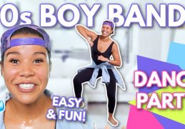 Indoor Full Body Fat Burn 90’s Boy Bands Dance Party Workout | growwithjo