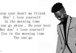 Johnny Drille - Shine (Lyrics)