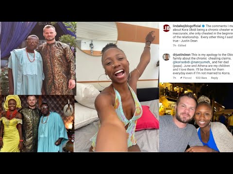 KORRA OBIDI FATHER FINALLY SPEAKS👉 WARN JUSTIN DEAN TO TENDER A PUBLIC APOLOGY FOR CALLING HER CHÉĂT