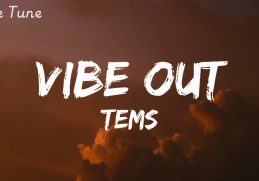 Tems - Vibe Out (Official Lyrics video)