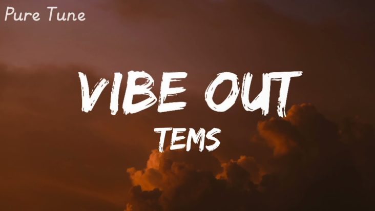 Tems - Vibe Out (Official Lyrics video)