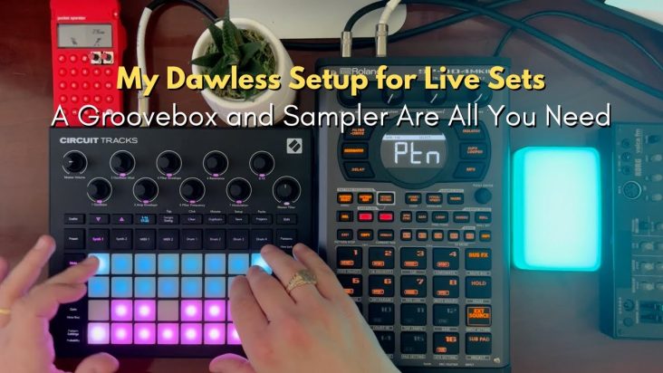 A Portable Dawless Setup for Live Performance//How I Use the SP404 MKII and Circuit Tracks