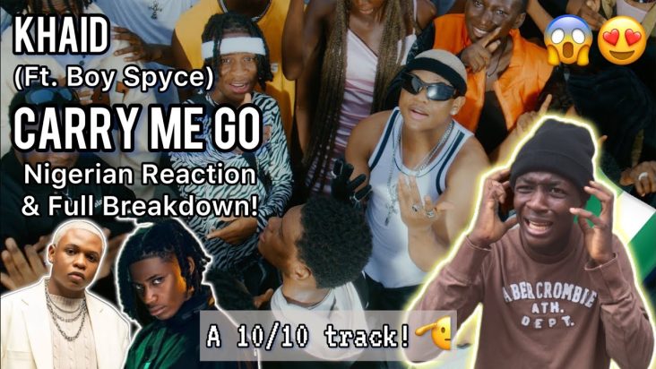 Afrobeat is in SAFE HANDS!🤯| Khaid & Boy Spyce - Carry Me Go | Nigerian Reaction & Full Breakdown!