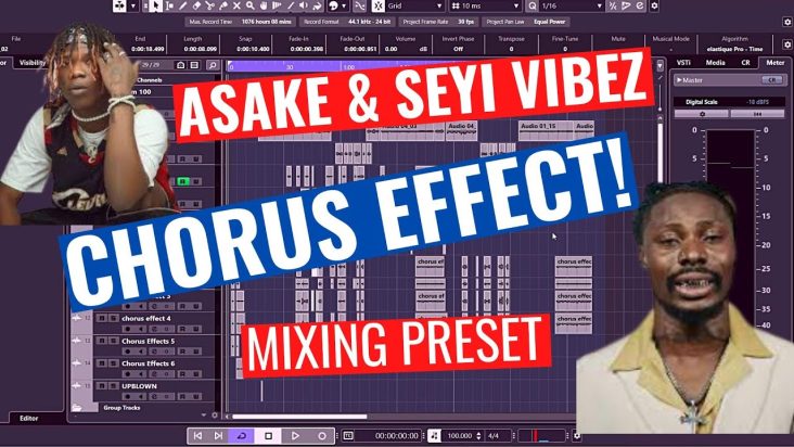 Asake & Seyi Vibez Chorus Effect (Vocal Mixing Preset/Template) #asake #Seyivibez #mixing