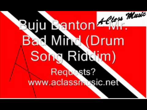 Buju Banton - Mr. Bad Mind (Drum Song Riddim).wmv