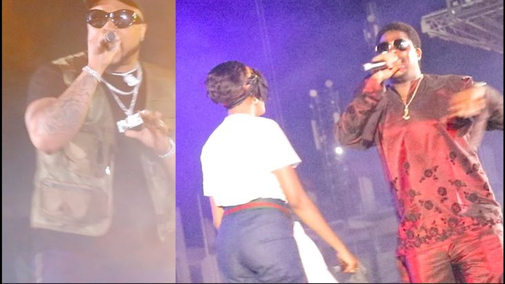 Davido,Where Are U? People Shouting Davido’s Name at His Concert as His Cousin, ODUMODUBLVCK Perform