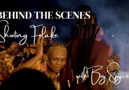 FOLAKE - BOY SPYCE (Behind the scenes with the MUA)