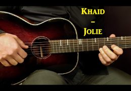 How to play KHAID - JOLIE Acoustic Guitar Lesson - Tutorial