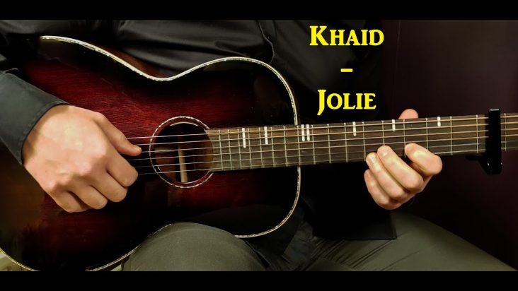 How to play KHAID - JOLIE Acoustic Guitar Lesson - Tutorial