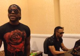 Iyanya + Flavour Live Backstage Freestyle in DC