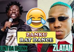 Klint Da Drunk roasts Zlatan Ibile's Dance "Zanku Leg work"