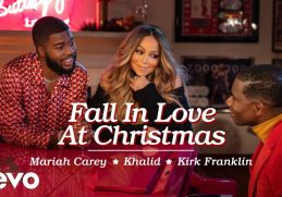 Mariah Carey, Khalid, Kirk Franklin - Fall in Love at Christmas (Official Music Video)