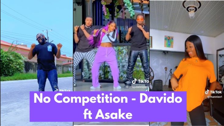 No Competition - Davido Ft Asake Best TikTok Dance Challenge🔥🔥