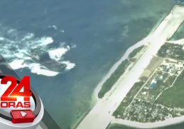 PCG: Mga barko ng China, nasa Pag-asa Island pa rin pero nabawasan na| 24 Oras