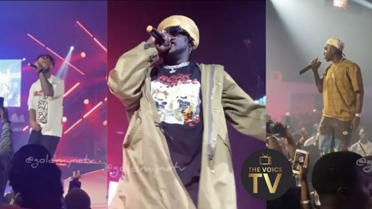 Peruzzi, Zlatan Ibile, Bella Shmurda, Poco Lee, Hypeman Emmy Blaq Shutdown Lagos Last Night