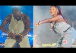 Singer Davido & His New Signee Morravey Go Wild on Stage with Their Performance at Timeless Concert