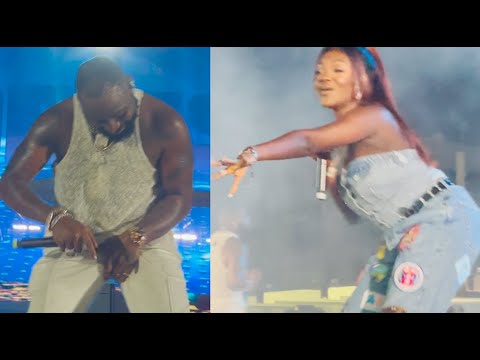 Singer Davido & His New Signee Morravey Go Wild on Stage with Their Performance at Timeless Concert