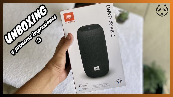 Speaker Inteligente - JBL Link Portable Google Assistant *UNBOXING EN ESPAÑOL* ¿Sonido 360? ¡IPX7!