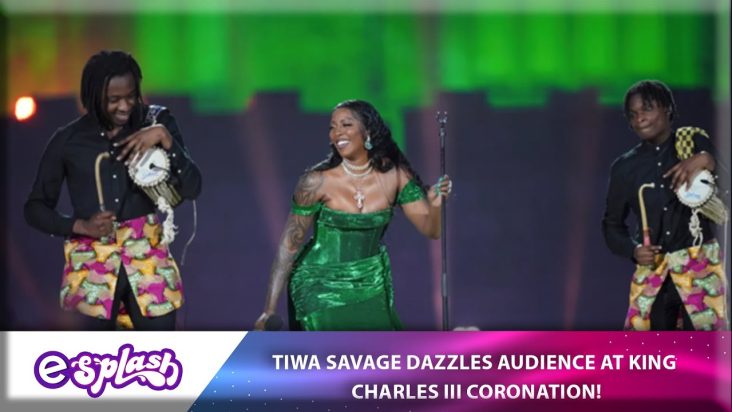 Watch: Tiwa Savage Dazzle Audience At King Charles III Coronation! (VIDEO)