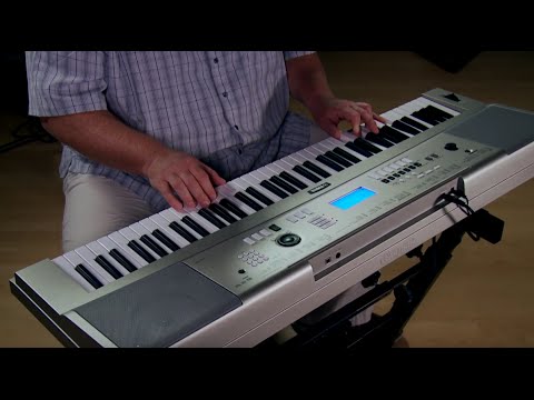 Yamaha YPG235 Portable Keyboard Performance