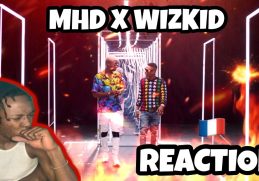 AMERICAN REACTS TO FRENCH RAP! MHD - Bella (feat. WizKid)