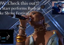 Ayra Starr performs Rush at Shoke Shoke Festival