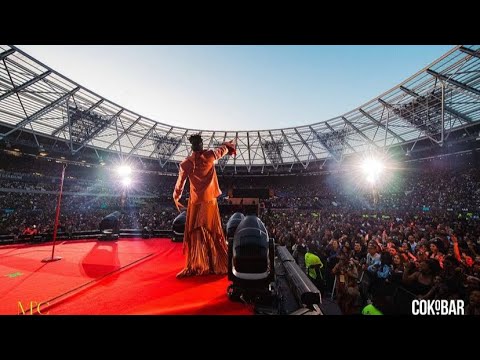 Burnaboy SHUTDOWN London || Watch How 100,000 People Dance to Burnaboy SONGS🔥🔥