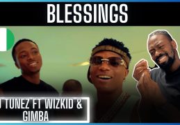 DJ Tunez - Blessings (Official Video) ft. Wizkid & Gimba | Reaction