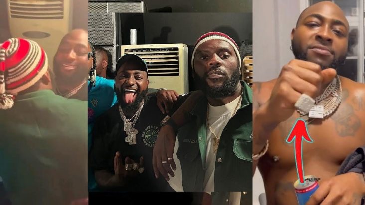 Davido Goes Crazy As Odumodu Blvck Prostrate & Hug Him Declan Rice | Tiwa Savage Support Amaarae