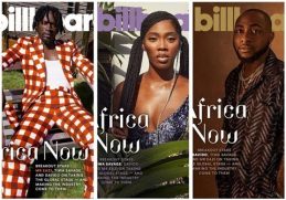 Davido, Tiwa Savage, Mr Eazi Cover Billboard Magazine