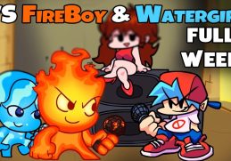 Friday Night Funkin - VS. Fireboy & Watergirl WEEK 2 update + extra song (New Week) #fnfmod