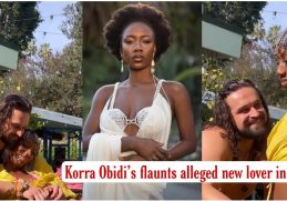 Korra Obidi’s flaunts alleged new lover in swimsuit, all loved up with Agustin seco video