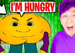 LANKYBOX Playing HUNGRY PUMPKIN!? (NEW SECRET ENDING UNLOCKED!)