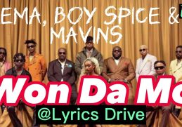 Mavins, Rema & Boy Spyce  Won Da Mo ft Bayanni, Ayra Starr, Crayon, LADIPOE, Magixx &Johnny Drille L