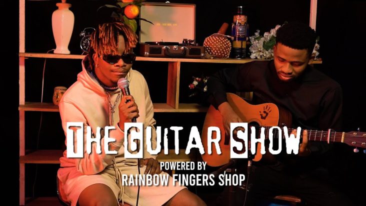 Oxlade performs FRENEMIES  live on THE GUITAR SHOW