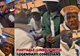 Portable Zazu Link Up With BrodaShaggi, Caterefe, Ogb Recent, As They Vibe To Zazu New song 🔥