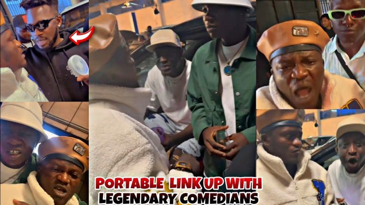 Portable Zazu Link Up With BrodaShaggi, Caterefe, Ogb Recent, As They Vibe To Zazu New song 🔥