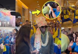 Rema Arrives India for Tour As They Sing Calm Down & Welcome Him Like a King With Indian Dance Moves