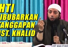 Tanggapan Ustadz Khaid Basalamah Tentang HIZBUT TAHRIR