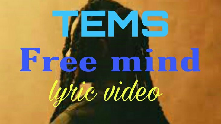 Tems-free mind lyric video