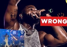 The Only Thing WRONG About DAVIDO's Timeless Concert