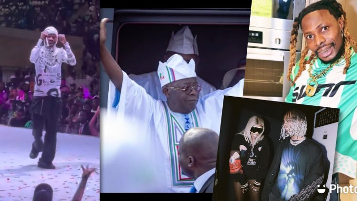 WATCH!! Asake, Buju, Seyi vibez, Naira marley, Young jonn Performance at Tinubu Inauguration