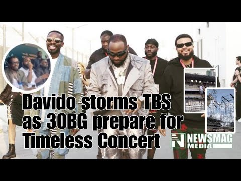 Why Davido didnt pay tribute to son Ifeanyi on Timeless Album as he storms TBS for Concert prep..