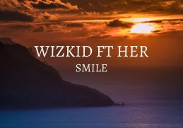 Wizkid - Smile ft Her (official lyrics video)