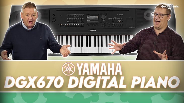 Yamaha DGX670 - Portable Grand Piano! | Gear4music Keys and Orchestral